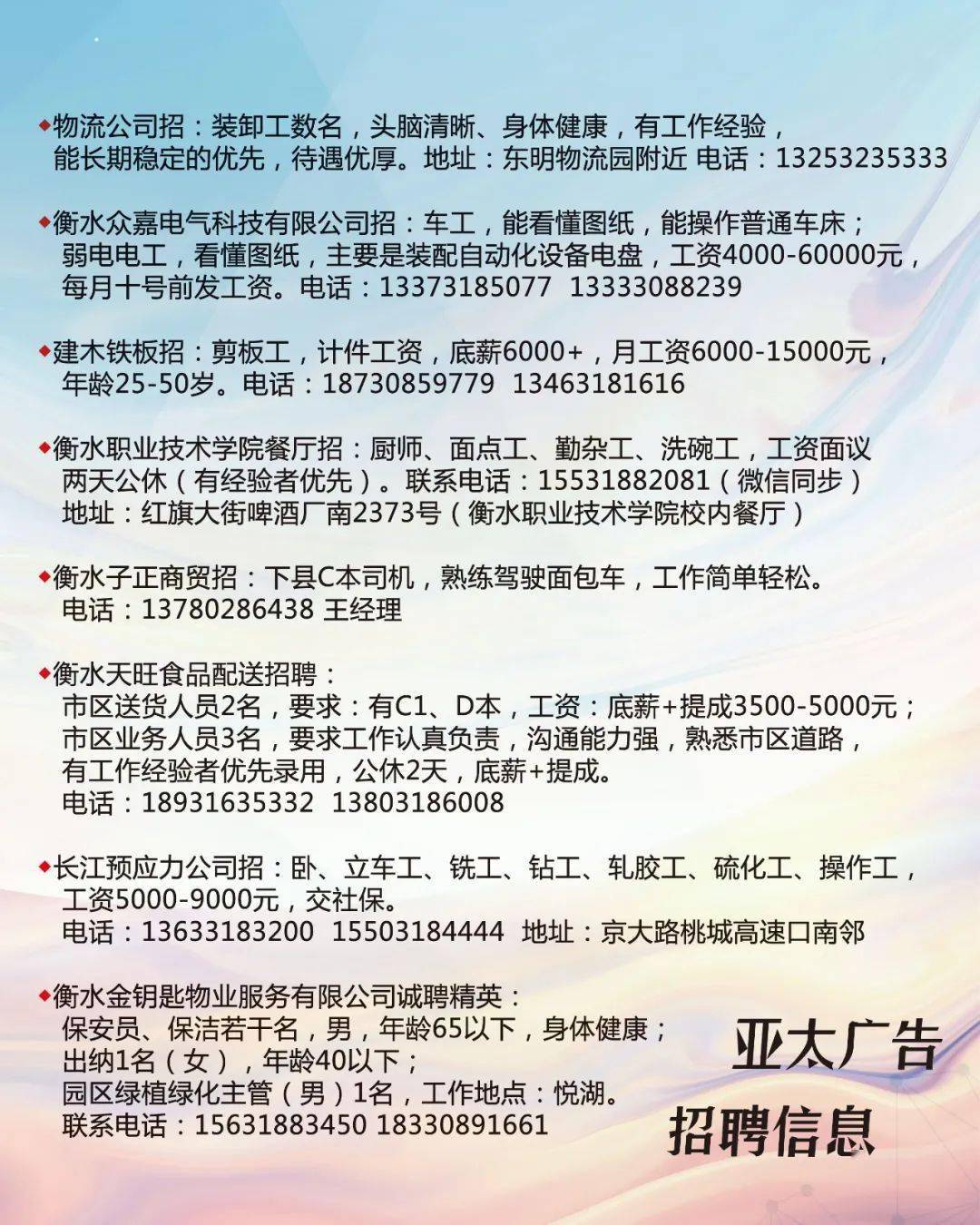 沧州最新招聘,沧州最新招聘动态及求职指南